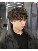MEN’S HAIR/シャドウパーマ/無造作メンズパーマ/藤沢