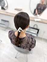 ヘアセットサロン サロンエイミー(salon aemii)&nbsp;タイト×ローポニー