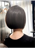 スッキリ＆スポーティボブ/横浜/元町/カット/白髪染め/半個室