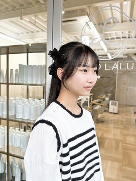 アンド ラル(AND LALU) 『小顔』可愛い顔まわりカット