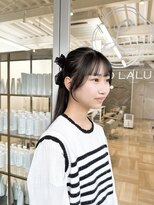 アンド ラル(AND LALU) 『小顔』可愛い顔まわりカット
