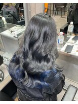 インク 渋谷(INK.)&nbsp;ミルクティーブロンドニュアンスウルフワンホンレイヤー渋谷