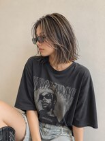 リーチェ(ReCHE by CAPA(旧:CAPA茅ヶ崎店)) ハイライト脱白髪染めくびれ外国人レイヤー艶髪ロングボブ26