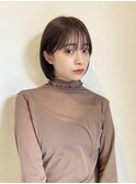 丸みボブ