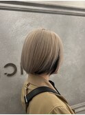 ミルクティーベージュ×ブラック