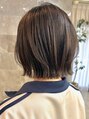サンド クリア 横浜本店(sand clear) 後ろ姿まで軽く見えるレイヤーでワンカールで決まるレイヤーボブ