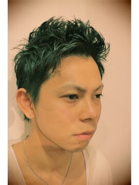 ヘアールーム グリン(Hair room GRin) GRin×2ブロックワイルドショート