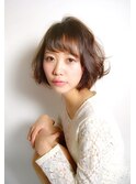 【やわらかショートボブ】