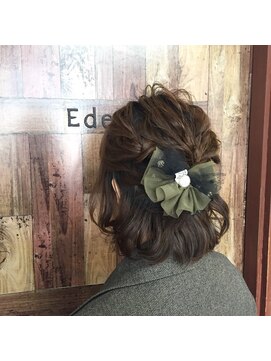 エデンスタイル(EDEN STYLE..) 結婚式ヘアセット★波ウェーブアレンジ