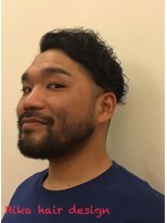 ヒカ ヘアーデザイン(Hika hair design)&nbsp;外国人風フェードカット