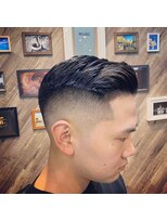 バーバーショップノア(BARBERSHOP NOR)&nbsp;サイドパートスキンフェード