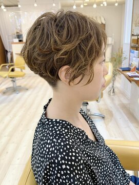 モリオ フロム ロンドン 成増店 刈り上げショートパーマ   ◯◯◯◯◯◯