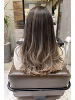 トルネード(TORNADO) ハイライトバレイヤージュシアーグレージュ