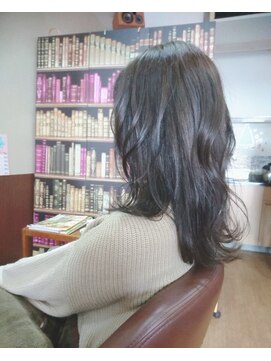 キュアスペース(CURE SPACE) 色濃く透ける透明感カラー 【 ブルーグレージュ 】