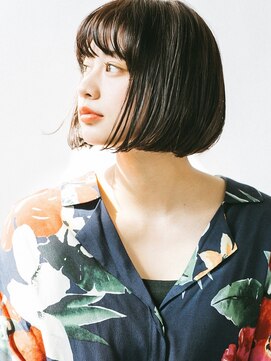 フォト 新宿(foto) グレーベージュ前髪パーマレイヤーカットダブルカラー髪質改善