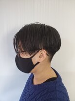 レベル 葛西店(LEVEL)&nbsp;センターパート 刈り上げ メンズカット/葛西メンズ/葛西スパ