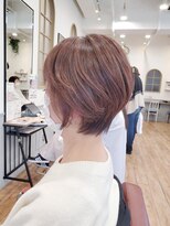 グランシュ 青葉台店(GranCieux)&nbsp;脱白髪染め×大人可愛いショート☆