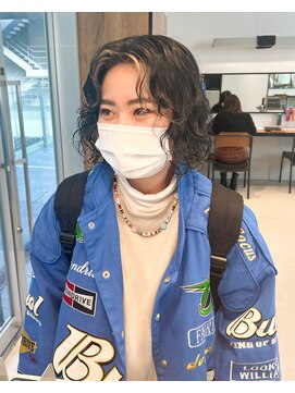 ジュリエッタ(giulietta) お客様snap デザインカラー×ウェーブヘア