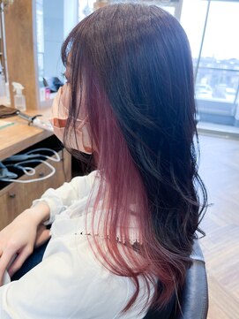 シーバイシオン(Sea by sion) インナーカラーピンク/ピンクベージュ/20代/30代/40代/50代