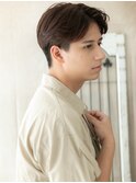 キメすぎないナチュラルツーブロックヘアーa与野10代20代30代