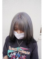 ボアップ 京橋店(boappu)&nbsp;#シルバーカラー#裾カラー#ブラックカラー