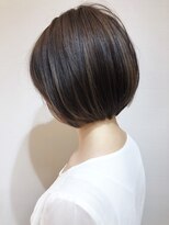 モリオ フロム ロンドン 成増店 【morio成増/児玉】丸みショートボブ ダークブラウン