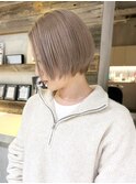 ホワイトベージュ_チェリーブラウンフェミニンロング_ba377551