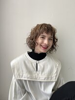 シスタ(SISTA) ボブパーマ×デジタルパーマ×ヌーディーカラー