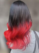 フェイブ(Fave)&nbsp;ハイトーンカラー・赤のグラデーションカラー