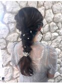 Moana【駒沢】#ヘアセット#結婚式ヘア#パーティーヘア