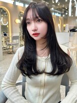 シーシンジュク 新宿南口(Sea shinjuku)&nbsp;韓国風前髪×レイヤーカット【新宿/前髪/レイヤーカット】