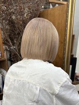 ウェルブ(Welb.) ボブ×ベージュ