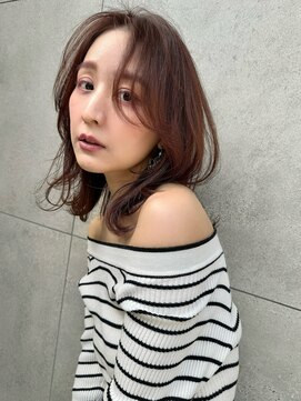 ロンド アンブル 四条烏丸(Lond ambre) シアーカラー/セミディ/レイヤー/韓国/前髪