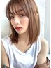【前髪のクセを自然にストレート】カット+前髪縮毛矯正+シャンプー  5500円~