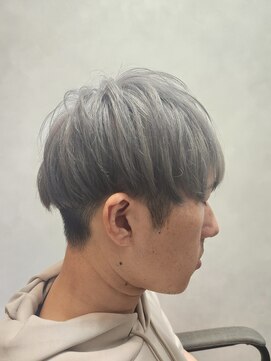 テーラヘアー 土気あすみが丘店(TELA HAIR) シルバー×マッシュショート