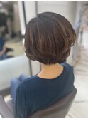 ふんわり大人グラボブ×イエローベージュ