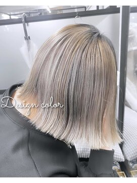 ナンバー アリア 三軒茶屋(N° aria) デザインカラー/ケアブリーチ/派手カラー/グラデーション