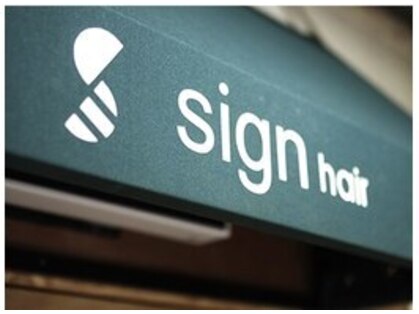 サイン ヘアー(sign hair)の写真