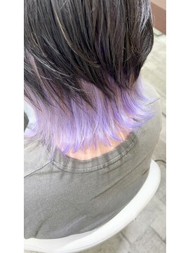 プレフェレプレフェ(prefere prefe) ウルフレイヤー×インナーカラー