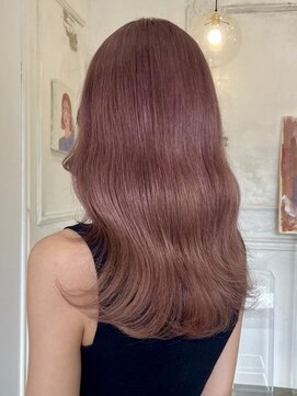 カムジーヘッドカミノウラ(COMEGHEAD KAMINOURA) ダブルカラーピンクベージュベージュカラーケアブリーチレイヤー