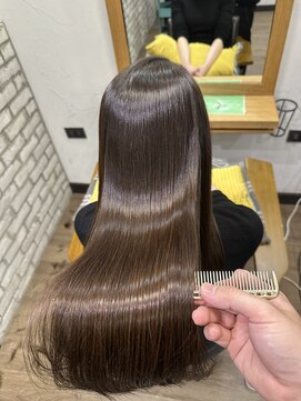 アンフィサンクミル 銀座(AnFye cinq mille) ジュエリーシステム縮毛矯正×LULUトリートメント