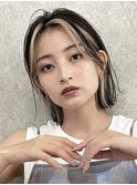 武蔵小杉大人ショートレイヤーカットベージュカラー丸みボブ◎