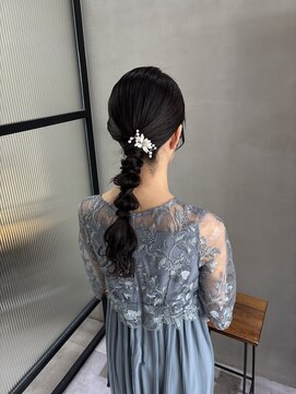 フェリア 松山(Feria) 【Feria松山】大人編みおろしヘア‐相原愛梨‐