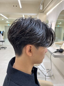 ニコ トウキョウ ヨコハマ(nico) センターパートニュアンスパーマ