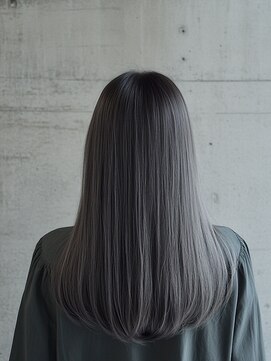 ピリオド(period.) バレイヤージュ/グレージュ/極細ハイライト/エアタッチ