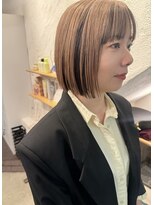 バローチェ(Barouche) 【Barouche/中島綾子】 アンブレラカラー ボブ 堀江