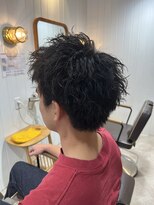 アメラボ 植田山店(Amelab)&nbsp;名古屋天白区スパイキーショートツイストパーマ