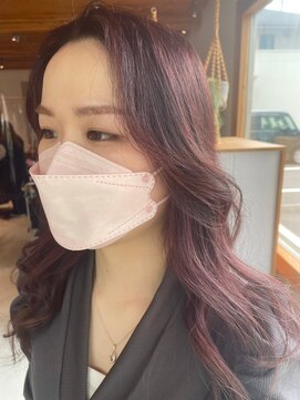 リムヘアーズボウグループ(Rim hairs BEAU group) 滋賀/守山/ロング/ラベンダーピンク