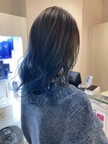 フェイバリットビューティシャルム(Favorite Beauty Charme) バレイヤージュ×ブルーバイオレット×グラデーション×上大岡