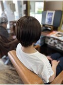 ワックスをもみこむだけ！簡単ショートスタイル